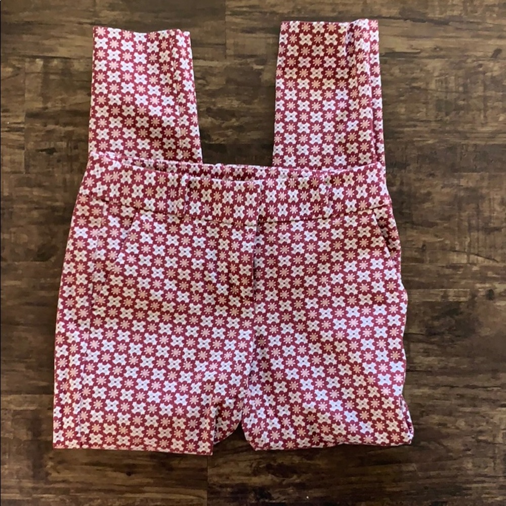 Ann Taylor LOFT Marisa Skinny Printed Pants